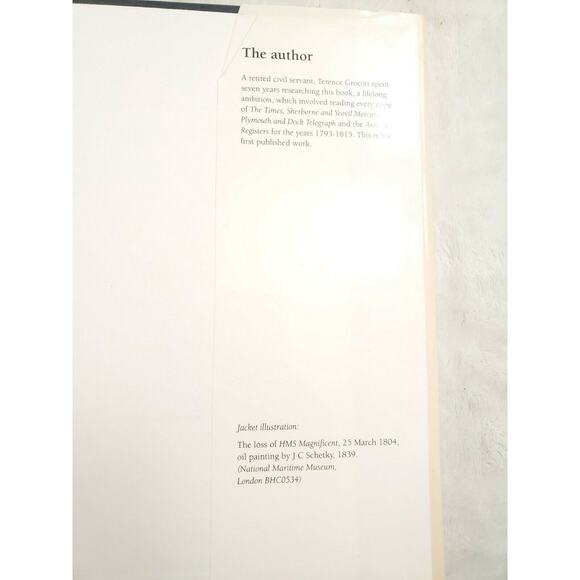 Shipwrecks of the Revolutionary & Napoleonic Eras Terence Grocott First Edition - Picture 4 of 6